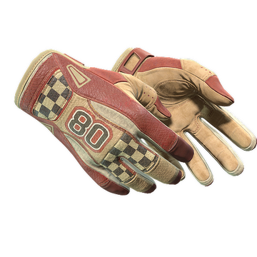 ★ Sport Gloves | Red Racer (Well-Worn)