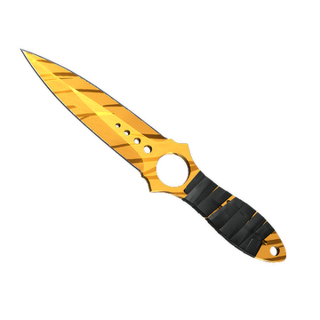 ★ StatTrak™ Skeleton Knife | Tiger Tooth (Minimal Wear)