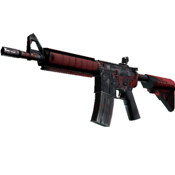 M4A4 | Red DDPAT (Well-Worn)