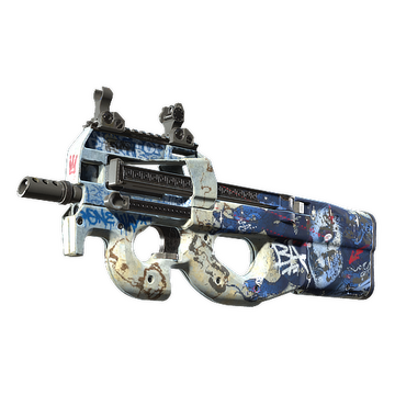 P90 | Deathgaze (Battle-Scarred)