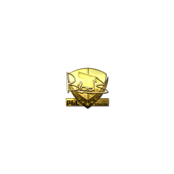 Sticker | B1ad3 (Gold) | Krakow 2017
