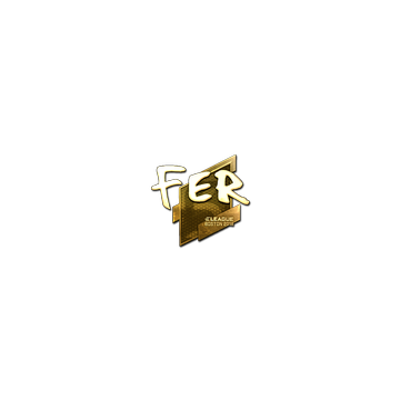 Sticker | fer (Gold) | Boston 2018