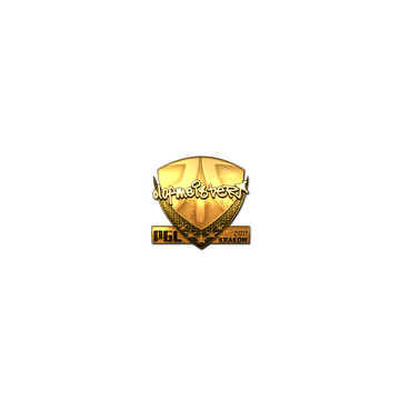 Sticker | olofmeister (Gold) | Krakow 2017