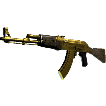 AK-47 | Gold Arabesque (Battle-Scarred)