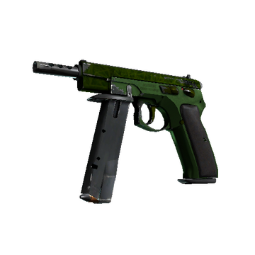 CZ75-Auto | Emerald Quartz (Well-Worn)