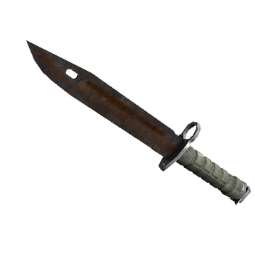 ★ Bayonet | Rust Coat (Battle-Scarred)