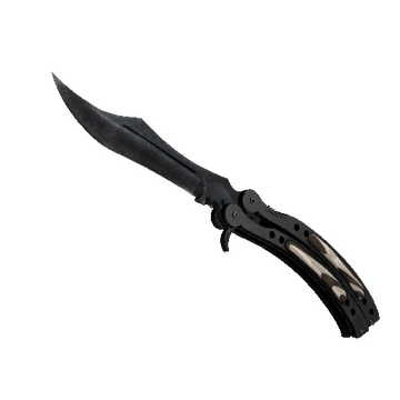 ★ Butterfly Knife | Black Laminate (Field-Tested)