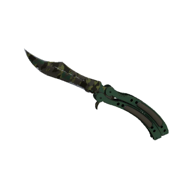 ★ Butterfly Knife | Boreal Forest (Well-Worn)