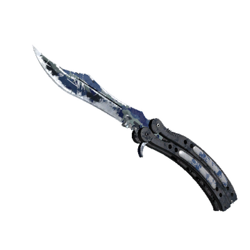 ★ Butterfly Knife | Bright Water (Battle-Scarred)