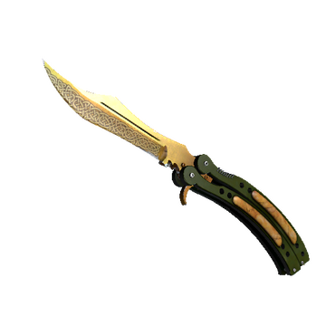 ★ Butterfly Knife | Lore (Well-Worn)