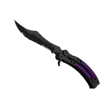 ★ Butterfly Knife | Ultraviolet (Well-Worn)