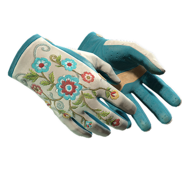 ★ Driver Gloves | Garden (Well-Worn)