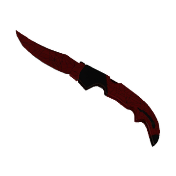 ★ Falchion Knife | Crimson Web (Minimal Wear)