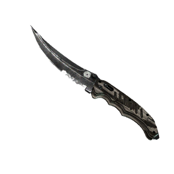 ★ Flip Knife | Black Laminate (Field-Tested)