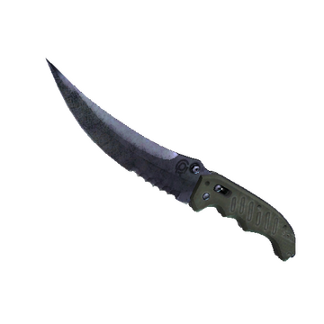 ★ Flip Knife | Blue Steel (Well-Worn)