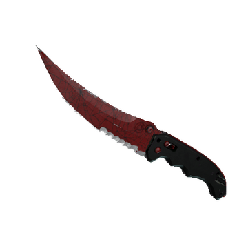 ★ Flip Knife | Crimson Web (Field-Tested)