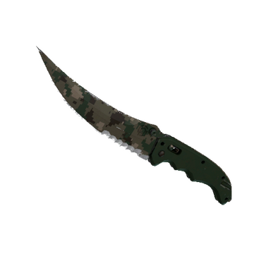 ★ Flip Knife | Forest DDPAT (Well-Worn)