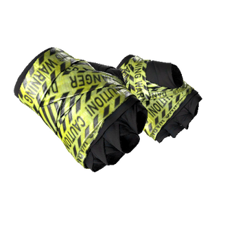 ★ Hand Wraps | CAUTION! (Factory New)