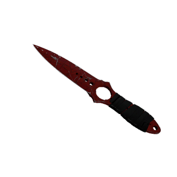 ★ Skeleton Knife | Crimson Web (Battle-Scarred)