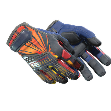 ★ Specialist Gloves | Sunburst (Minimal Wear)