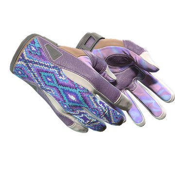 ★ Sport Gloves | Violet Beadwork (Minimal Wear)