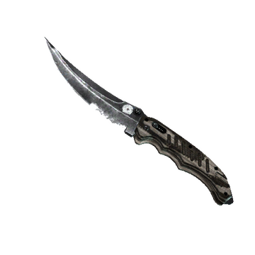 ★ StatTrak™ Flip Knife | Black Laminate (Minimal Wear)