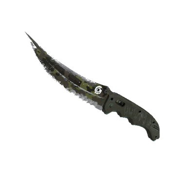★ StatTrak™ Flip Knife | Boreal Forest (Battle-Scarred)