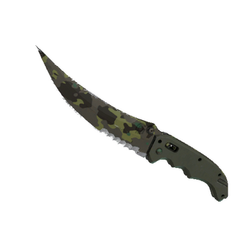 ★ StatTrak™ Flip Knife | Boreal Forest (Well-Worn)