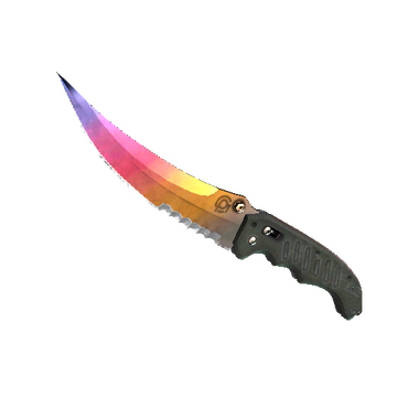 ★ StatTrak™ Flip Knife | Fade (Minimal Wear)