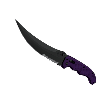 ★ StatTrak™ Flip Knife | Ultraviolet (Factory New)
