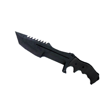 ★ StatTrak™ Huntsman Knife | Blue Steel (Well-Worn)