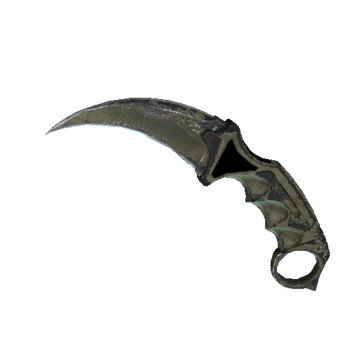 ★ StatTrak™ Karambit | Safari Mesh (Battle-Scarred)