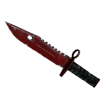 ★ StatTrak™ M9 Bayonet | Crimson Web (Well-Worn)