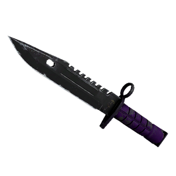 ★ StatTrak™ M9 Bayonet | Ultraviolet (Well-Worn)