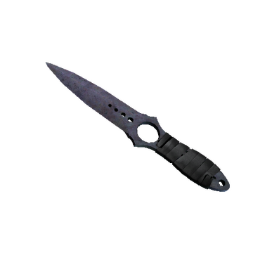 ★ StatTrak™ Skeleton Knife | Blue Steel (Battle-Scarred)