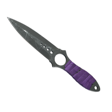 ★ StatTrak™ Skeleton Knife | Ultraviolet (Battle-Scarred)