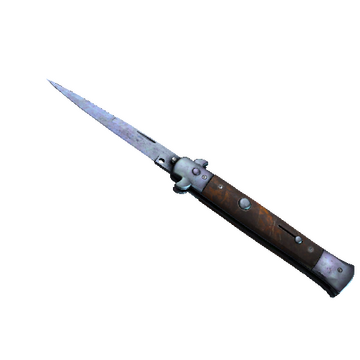 ★ StatTrak™ Stiletto Knife | Blue Steel (Minimal Wear)