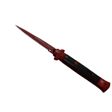 ★ StatTrak™ Stiletto Knife | Crimson Web (Minimal Wear)