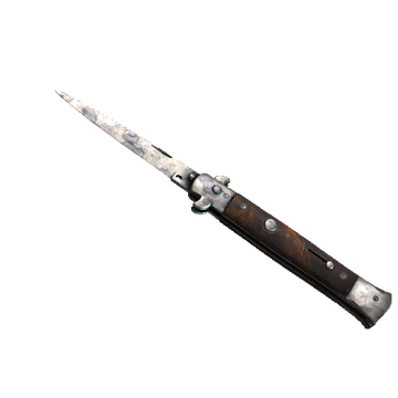 ★ StatTrak™ Stiletto Knife | Stained (Well-Worn)