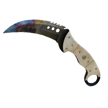 ★ StatTrak™ Talon Knife | Case Hardened (Battle-Scarred)
