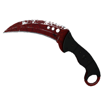 ★ StatTrak™ Talon Knife | Crimson Web (Well-Worn)