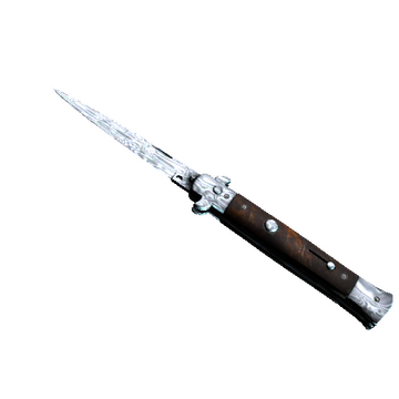 ★ Stiletto Knife | Damascus Steel (Minimal Wear)