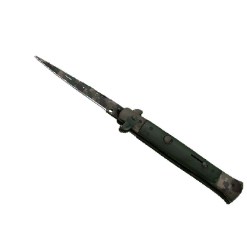 ★ Stiletto Knife | Forest DDPAT (Well-Worn)