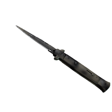 ★ Stiletto Knife | Scorched (Field-Tested)
