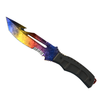 ★ Survival Knife | Marble Fade (Minimal Wear)
