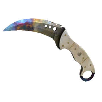 ★ Talon Knife | Case Hardened (Well-Worn)