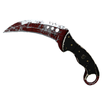 ★ Talon Knife | Crimson Web (Battle-Scarred)