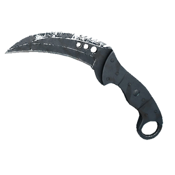 ★ Talon Knife | Night Stripe (Well-Worn)