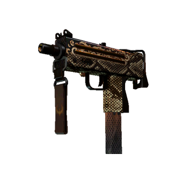 MAC-10 | Hot Snakes (Well-Worn)