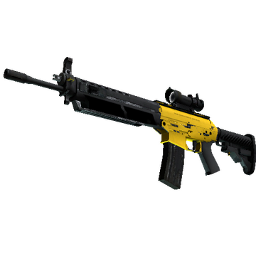 SG 553 | Bulldozer (Well-Worn)